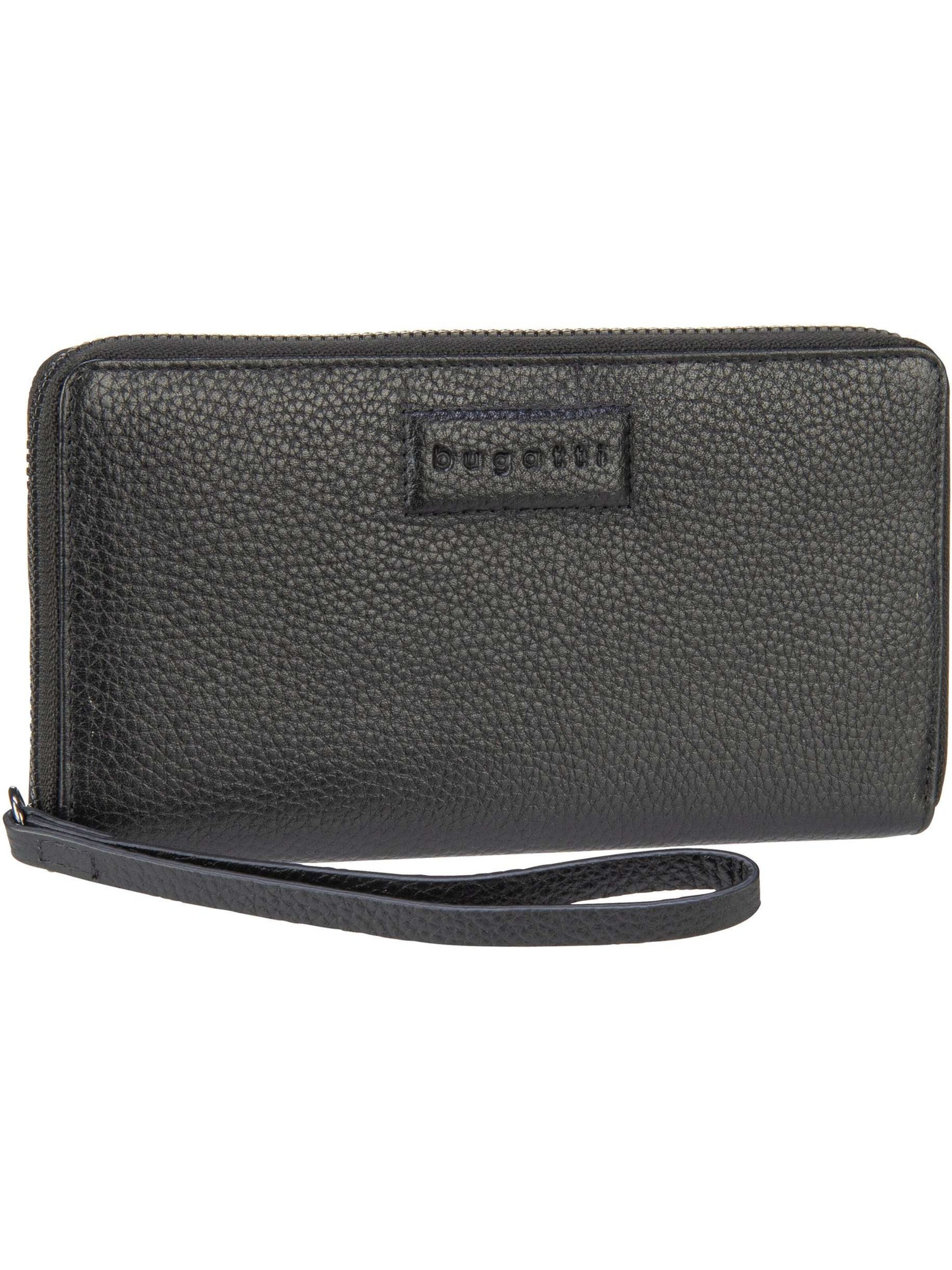 bugatti Portemonnaie 'Elsa' in Schwarz: Vorderseite