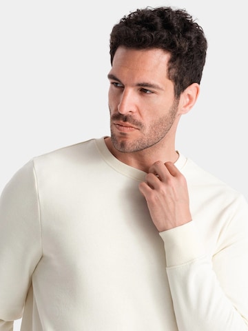 Ombre Sweatshirt 'OM-SSBN-0159' in Beige