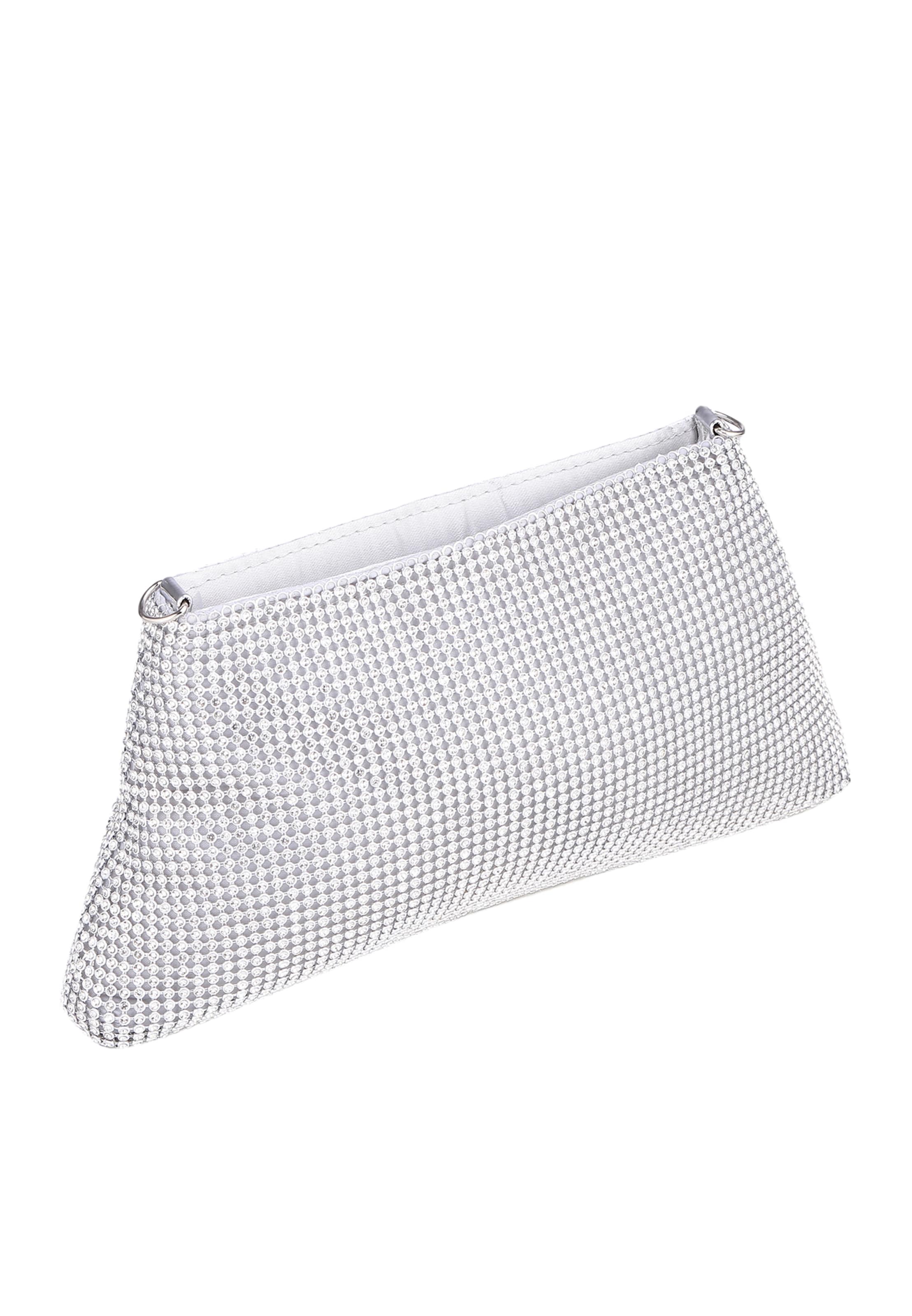 NAEMI Clutch in Silver