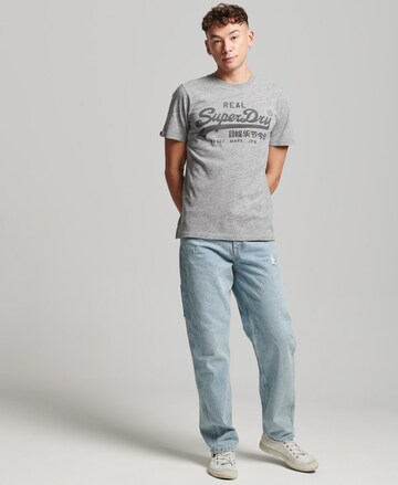 T-Shirt Superdry en gris