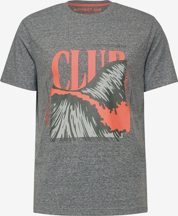 Street One MEN Shirt in Grey: front