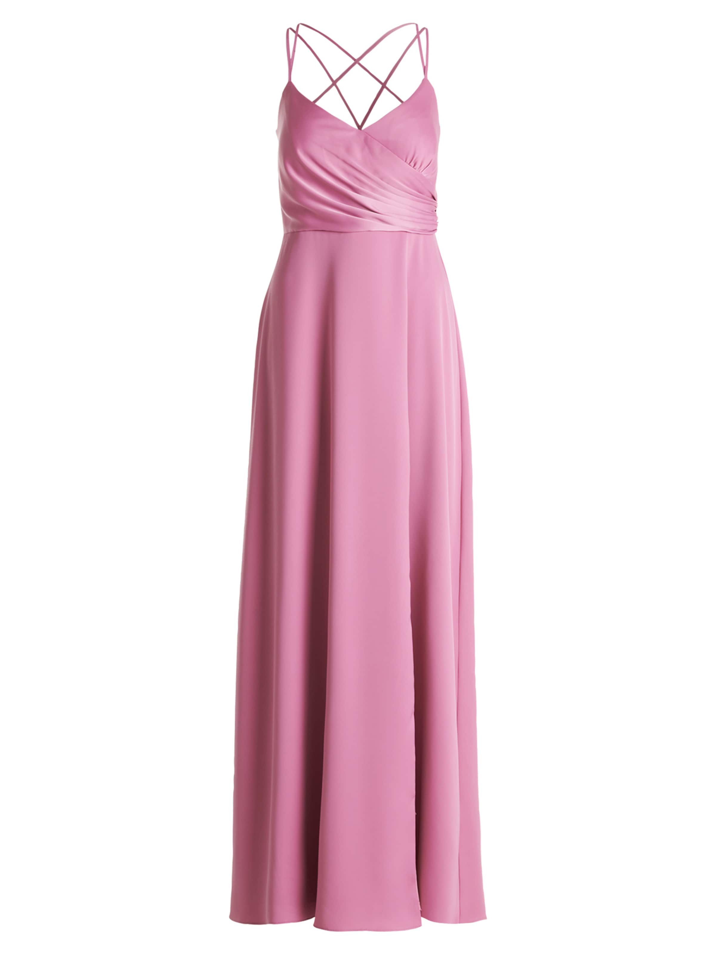 Robe de soirée Vera Mont en rose : devant