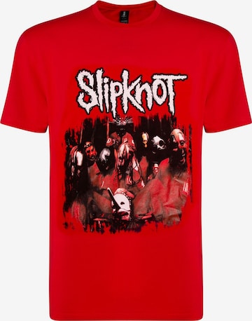 T-Shirt 'JudgePhoto' SLIPKNOT en rouge : devant