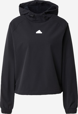 ADIDAS SPORTSWEAR Athletic Sweatshirt 'City Escape' in Black: front