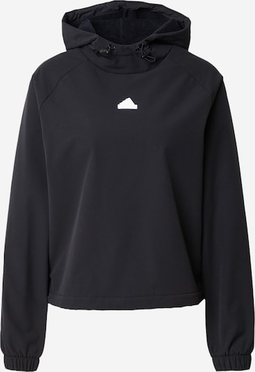 ADIDAS SPORTSWEAR Sportief sweatshirt 'City Escape' in de kleur Zwart / Wit, Productweergave
