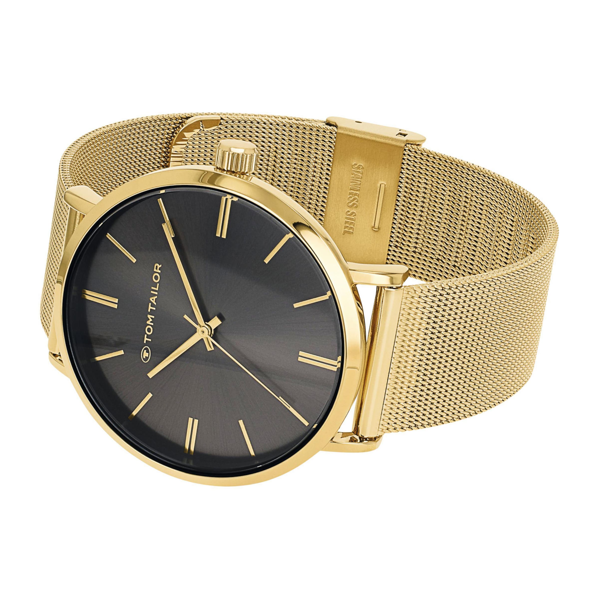 TOM TAILOR Uhr in Gold