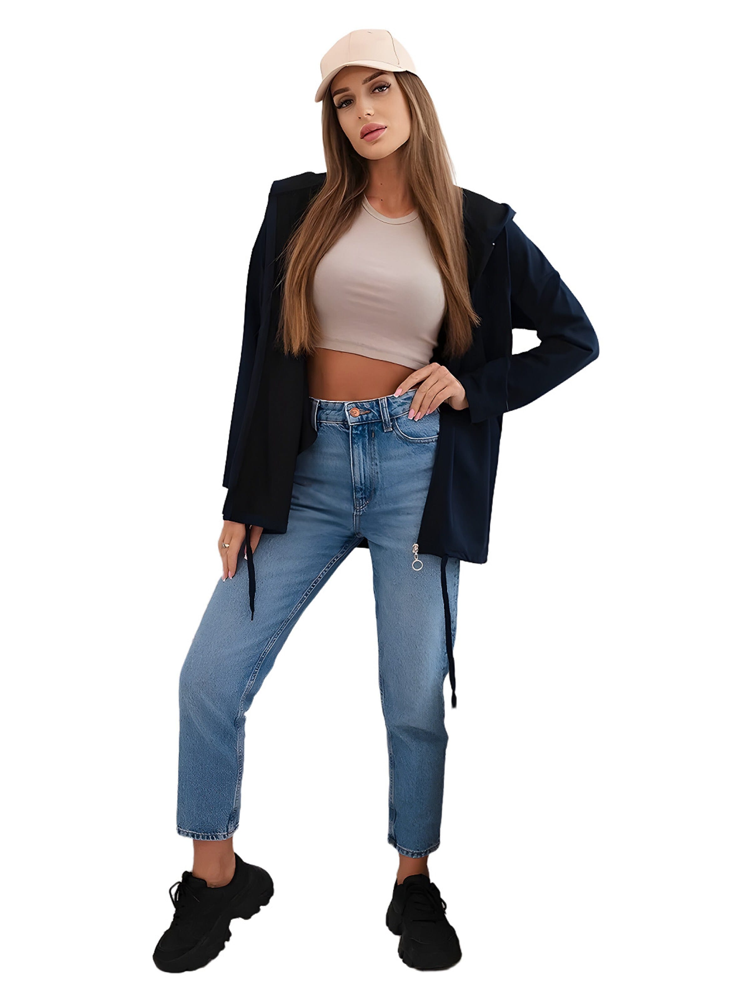 Lumera Bluza rozpinana w kolorze niebieski
