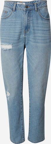 DAN FOX APPAREL Regular Jeans 'Milan' in Blauw: voorkant