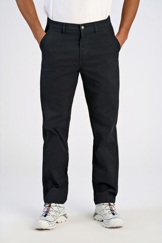 Lindbergh Regular Chino Pants in Black: front