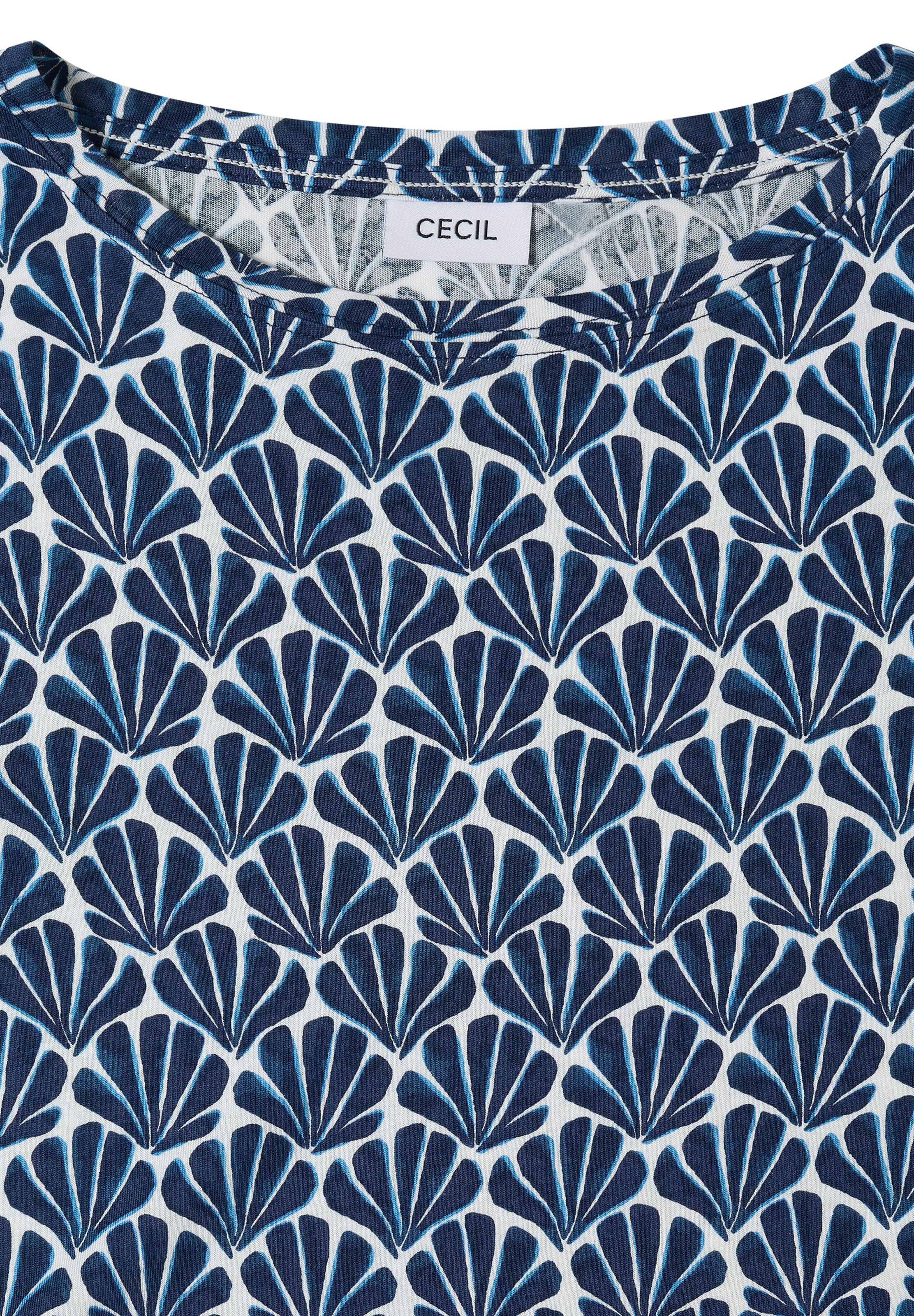 CECIL T-Shirt in Blau