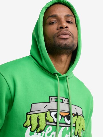 Carlo Colucci Sweatshirt ' Degiampietro ' in Groen