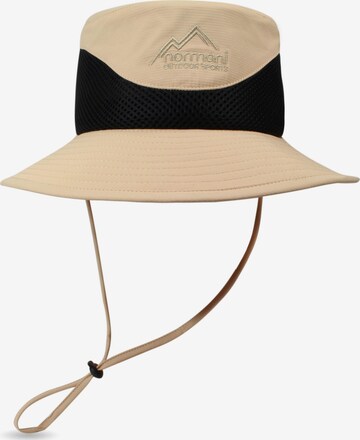 normani Sports Hat 'Breeze' in Beige: front