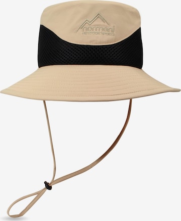 normani Sports Hat 'Breeze' in Beige: front