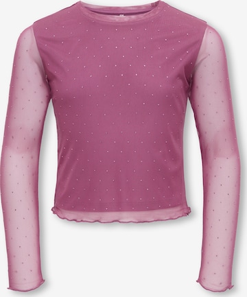 rožinė ONLY GIRLS Marškinėliai 'KOGJADA': priekis