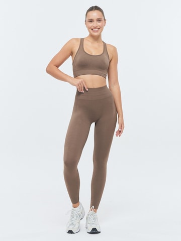 DRILLS Apparel Bustier Sport bh 'XFUNCTION Racer Bra' in Grijs