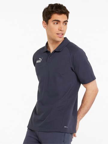 PUMA Performance Shirt 'TeamFinal' in Blue: front