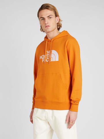 Sweat-shirt THE NORTH FACE en orange : devant