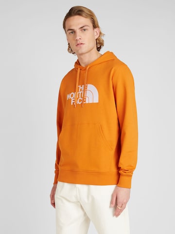 THE NORTH FACE Sweatshirt in Oranje: voorkant
