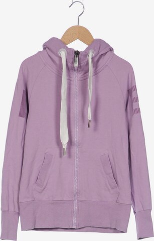 Elbsand Sweatshirt & Zip-Up Hoodie in XS in Purple: front