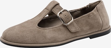 Ballerines à lanières Tamaris en beige : devant