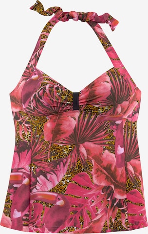 LASCANA Tankini in Pink: front