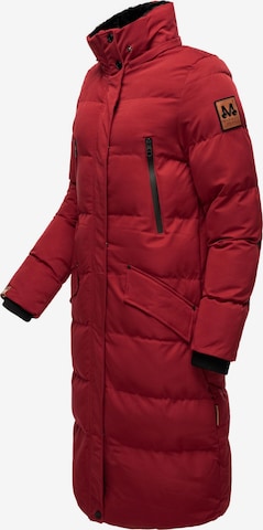 MARIKOO Χειμερινό παλτό 'Schneesternchen' σε κόκκινο