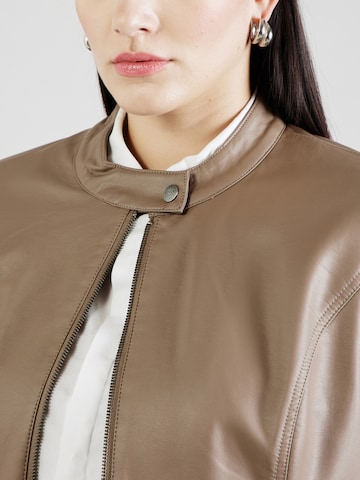 Veste mi-saison 'CARROBBER' ONLY Carmakoma en marron