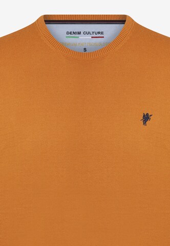 DENIM CULTURE - Jersey 'Mathevv' en naranja