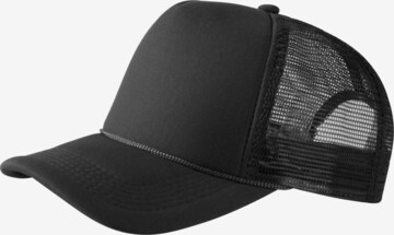 Cappello da baseball 'Trucker' di MSTRDS in nero: frontale