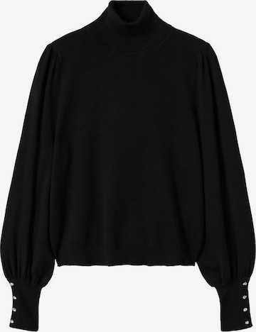 MANGO Sweater 'Queenie' in Black: front
