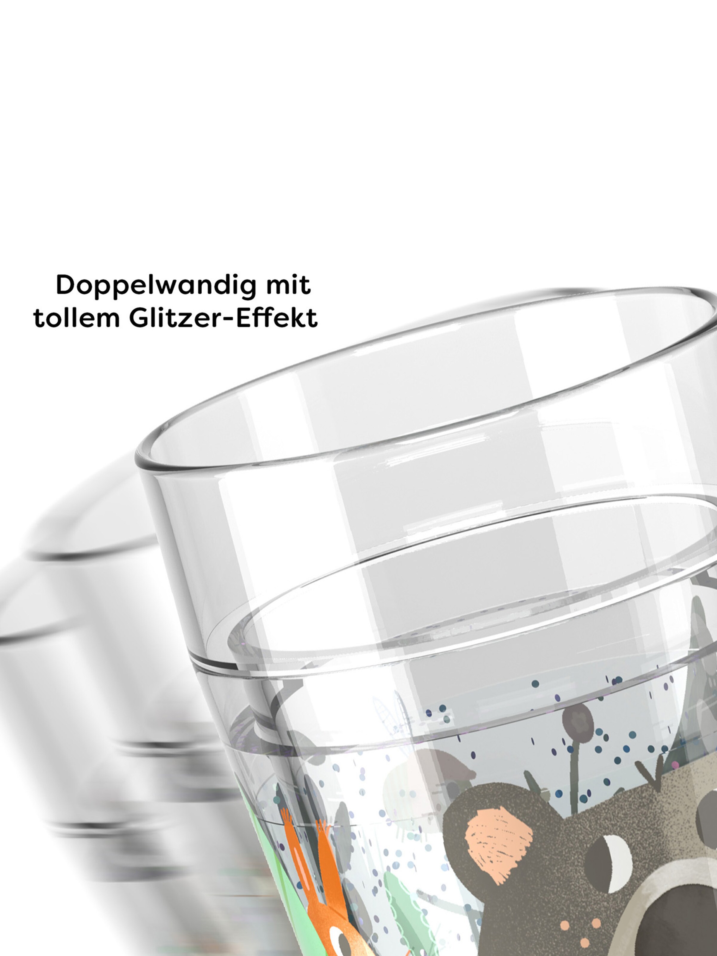 HABA Becher ' Glitzerbecher ' in Mischfarben