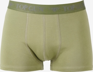 TOP GUN Boxershorts in Grün: predná strana