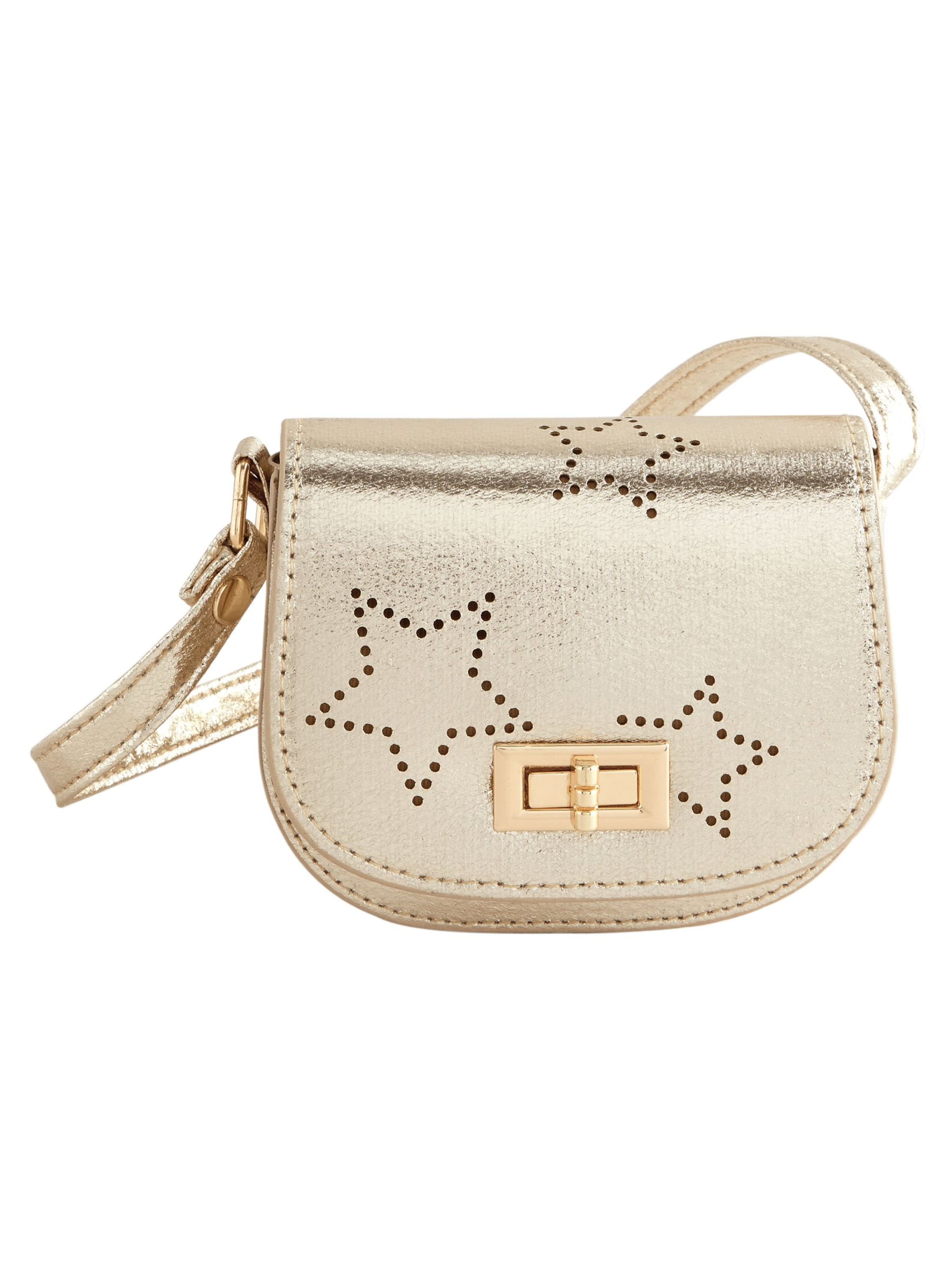 Next - Mala 'Stern' em ouro: frente