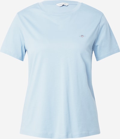 GANT T-shirt en bleu clair, Vue avec produit