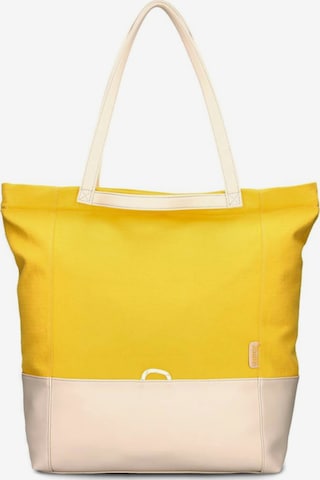 ZWEI Beach Bag 'FIORELLA FI200' in Yellow: front