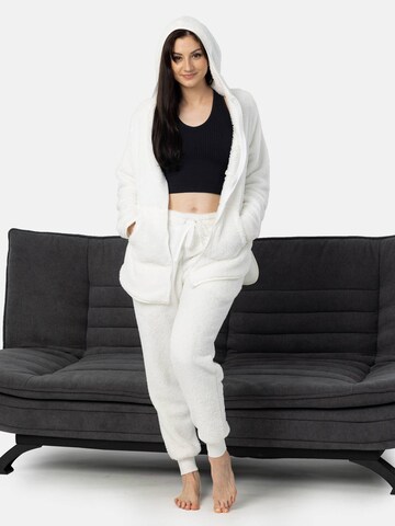 LEAFLETIC - Traje para estar en casa 'Leafletic Women’s Hoodie and Jogger Set' en blanco