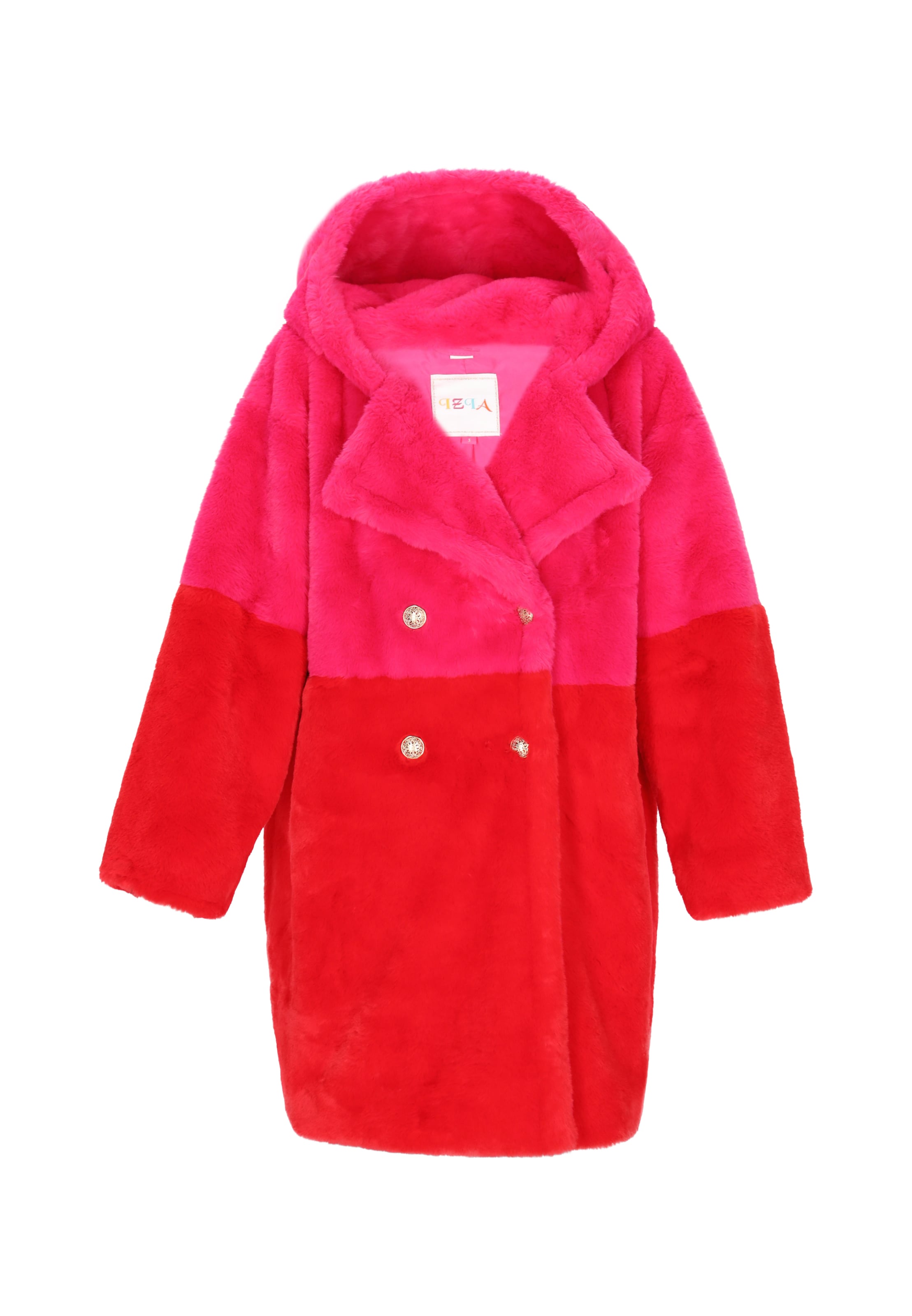 IZIA Преходно палто в розово: отпред