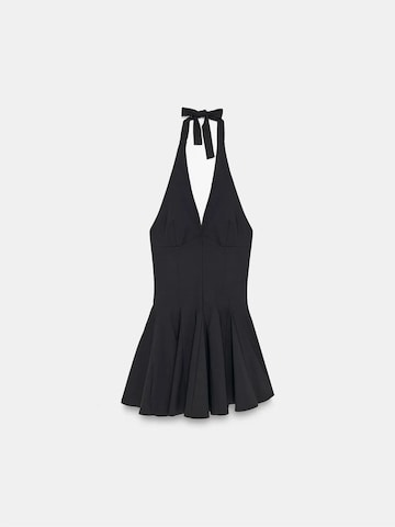 Dilvin - Vestido em preto: frente