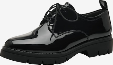 Tamaris Lace-Up Shoes in Black: front