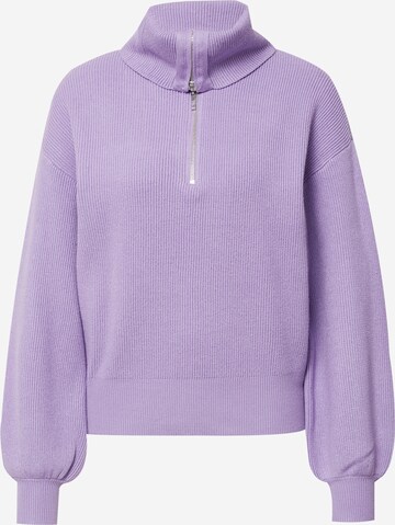 Y.A.S Sweater 'Deli' in Purple: front