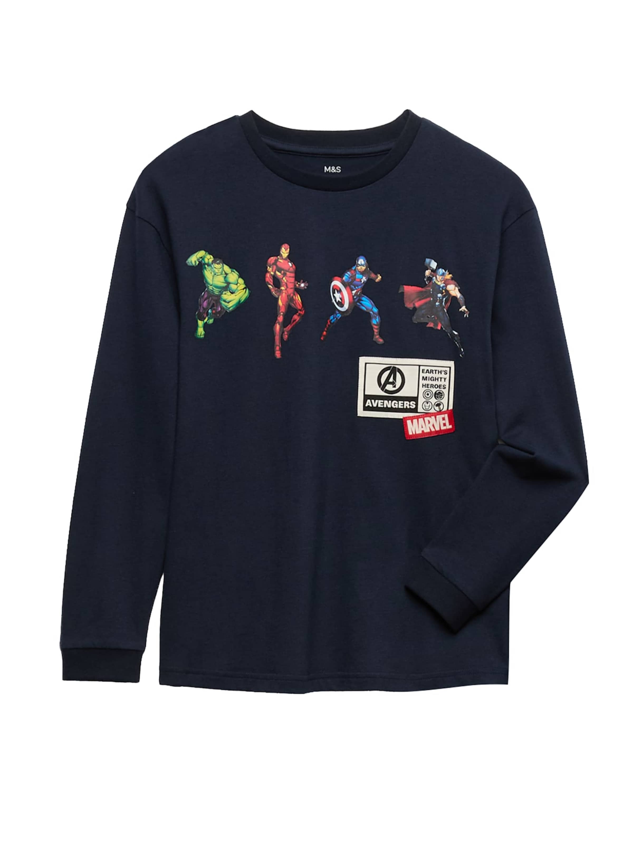 Marks & Spencer Nachtkledij 'Marvel™' in Blauw