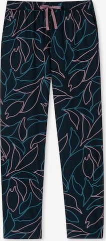 SCHIESSER Pyjamahose ' Mix & Relax ' in Blau: Vorderseite