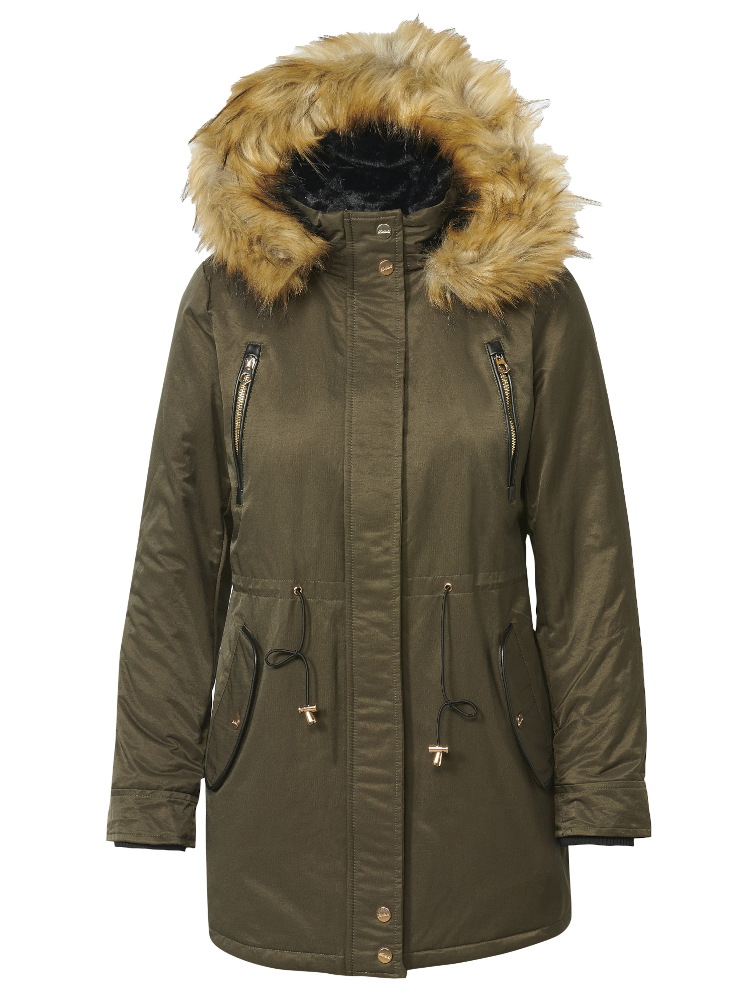 KOROSHI Prehodna jakna | svetlo rjava / kaki barva, Prikaz izdelka