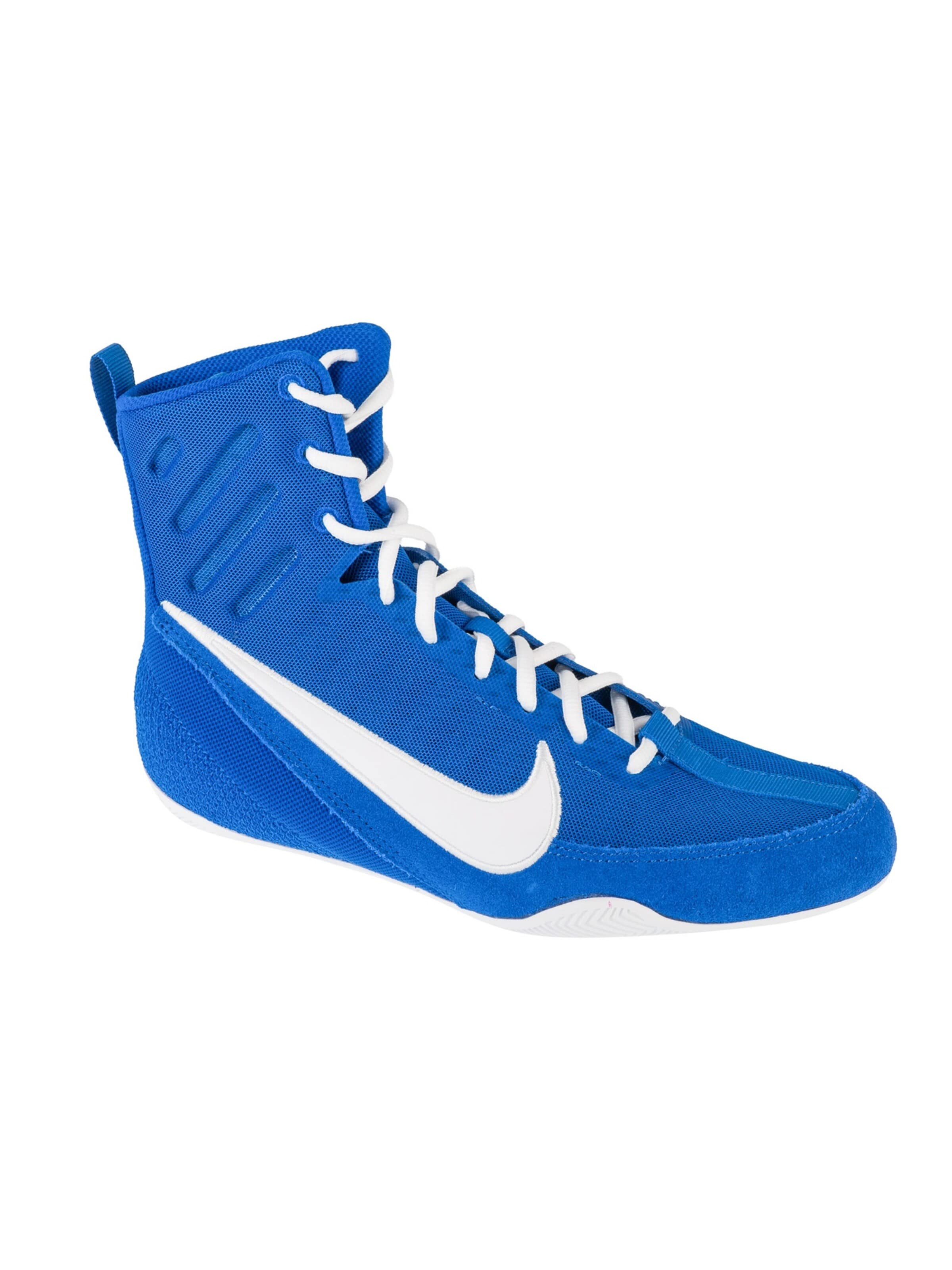 Baskets hautes 'Nike Machomai 3' NIKE en bleu : devant