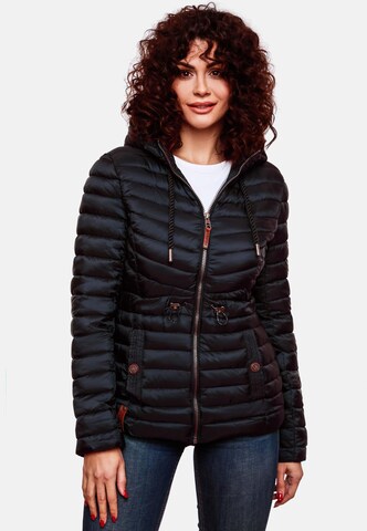 MARIKOO Between-season jacket 'Aniyaa' in Blue: front
