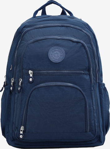 Mindesa - Mochila en azul: frente