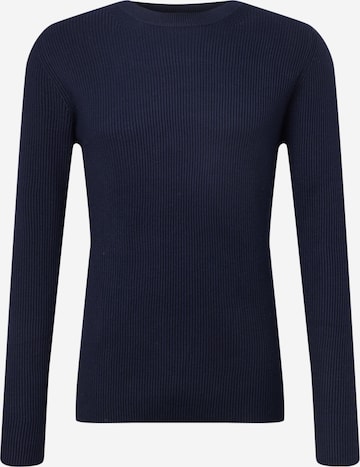 JACK & JONES Sweater 'Perfect' in Blue: front