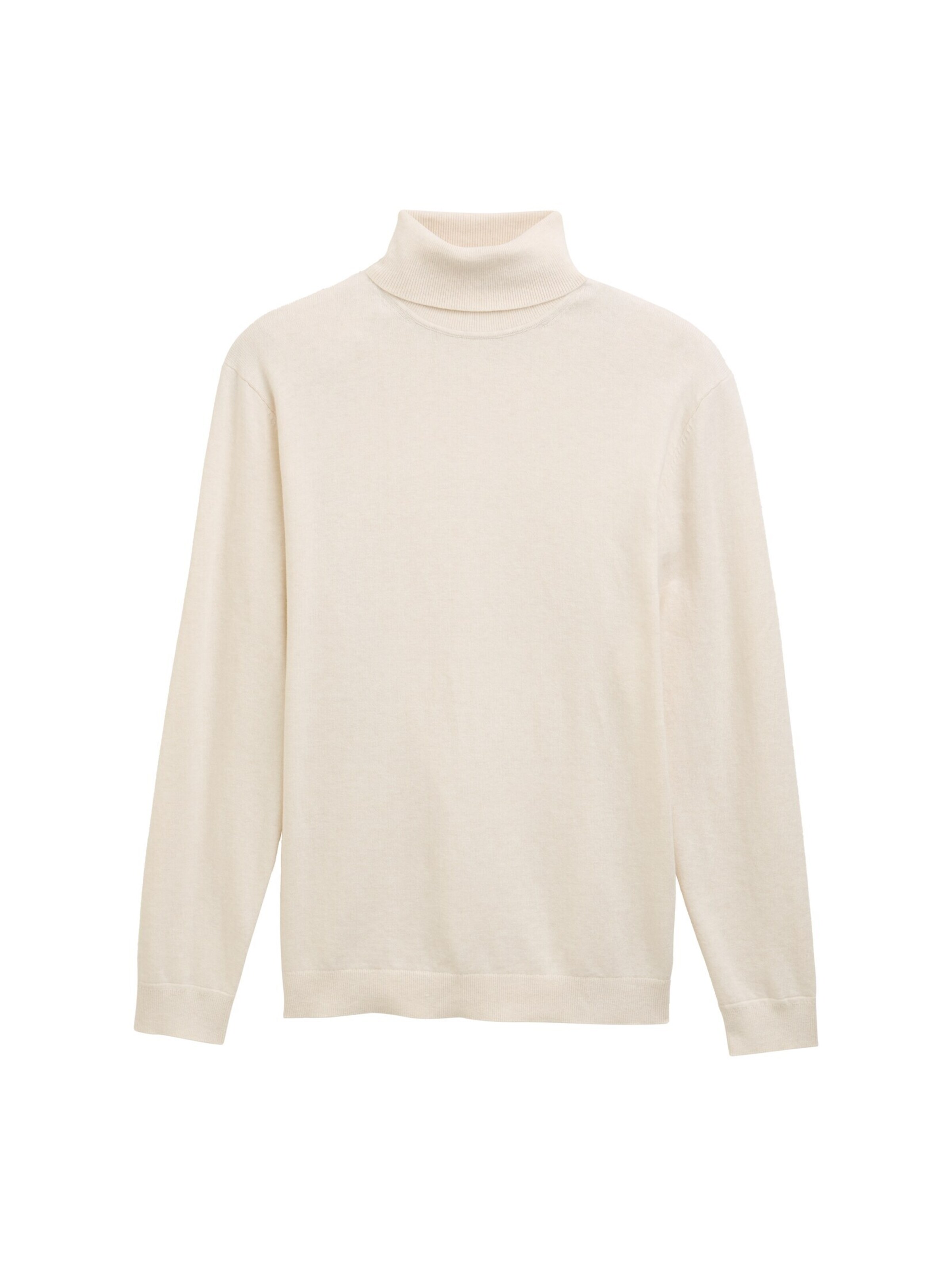 TOM TAILOR Sweater in Beige: front