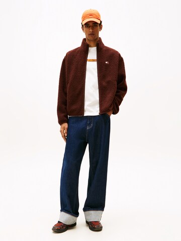 Tommy Jeans - Chaqueta polar en marrón