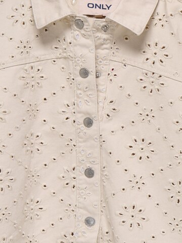 ONLY GIRLS Between-season jacket 'KOGElsa' in Beige